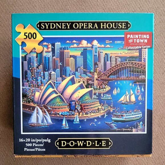 Dowdle SYDNEY OPERA HOUSE Puzzle 500 pieces Australia - Picture 3 of 9